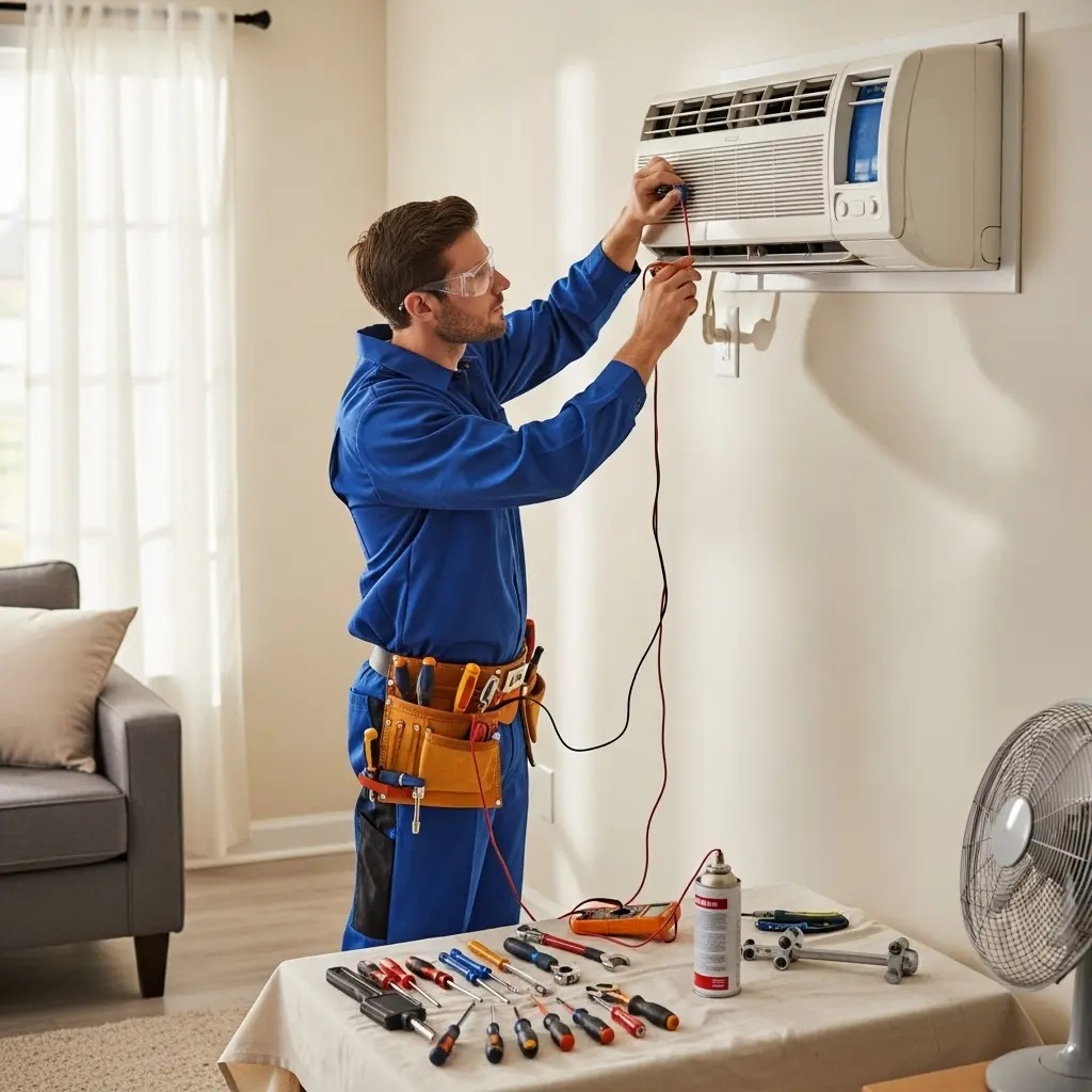 Kırkağaç Profilo Profilo klima gaz dolumu ve bakım – Enerji verimliliği artırıldı. - Teknik servis örneği